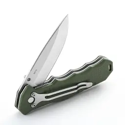 Ніж складаний кишеньковий Ganzo G616-GR (7.9 см) 440C / ABS зелений - мініатюра 4