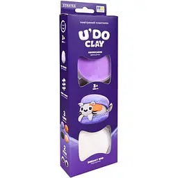 Набір для ліплення Strateg UDO CLAY 31076 Різнокольоровий shop (4823113893804)