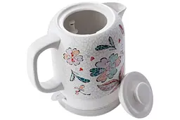 Електрочайник керамічний Maestro MR-068-Flowers 1.5л 1500 Вт білий - мініатюра 2