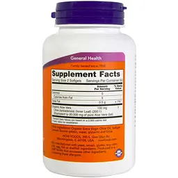 Алое Вера Now Foods Aloe Vera Gels 100 желатинових капсул - мініатюра 2