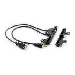 Перехідна рамка Toyota з подовжувачем USB і AUX Carav 11-712 - мініатюра 3