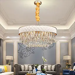 Красива кришталева люстра в спальню Art 88205/600WH - мініатюра 2