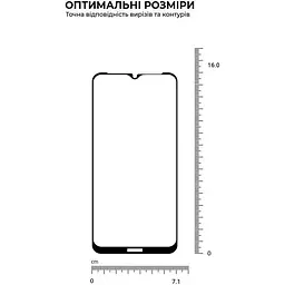 Захисне скло BeCover для Nokia G10 / G20 Black (706389) - мініатюра 3
