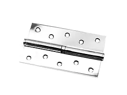 Петля дверна RDA ліва хром 125 x 3 x 2,5 (1 підш, сталь)