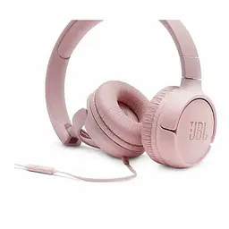 Дротові навушники повнорозмірні JBL T500 (JBLT500PIK) рожеві JBLT500PIK - мініатюра 7