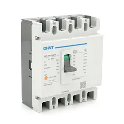 Автоматичний вимикач змінного струму CHINT NM1-250S/4300-200А 4P, 380 В. 200A. 8КА/400В; 10КА/800В. 165*140*87mm