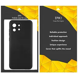 Чохол TPU Epik Black Full Camera для Xiaomi Mi 11 Чорний - мініатюра 2