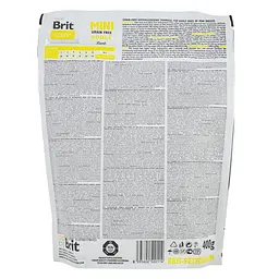 Сухий корм Brit Care GF Mini Adult Lamb 0.4 кг для дорослих собак мініатюрних порід (ягня) - мініатюра 3