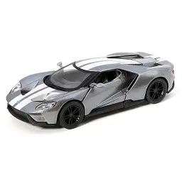 Металева інерційна легкова модель Ford GT 5" з принтом, відкриваються двері (В асортименті)
