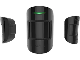 Датчик руху з мікрохвильовим сенсором Ajax MotionProtect Plus Black (000009175) - мініатюра 2