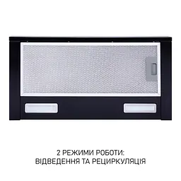 Витяжка телескопічна Minola HTL 6615 BL 1000 LED - мініатюра 4
