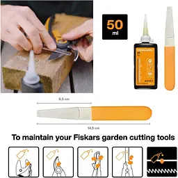 Комплект по догляду за інвентарем Fiskars (1001640) - мініатюра 3
