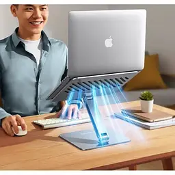 Підставка для ноутбука UGREEN LP339 Adjustable Laptop Stand (Silver)(UGR-40291) (UGR-40291) - мініатюра 4
