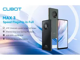 Смартфон CUBOT Max 3 4/64GB Black - миниатюра 6