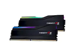 Пам'ять для настільних комп'ютерів G.Skill 32 GB (2x16 GB) DDR5 6400 MHz Trident Z5 RGB Black (F5-6400J3039G16GX2-TZ5RK) - мініатюра 2