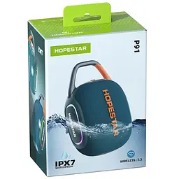 Bluetooth колонка Hopestar P91 15W Blue - мініатюра 4