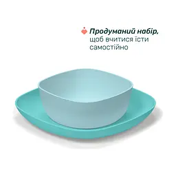 Тарілка дитяча Chicco "Dish Set" 12 міс.+ (16002.25) - мініатюра 8