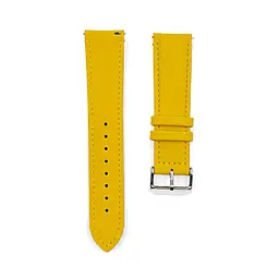 Ремінець шкіряний Tamister для годинника Xiaomi Watch 2/ 2Pro/ S4/ S3/ S2/ S1 22 мм Yellow - мініатюра 2