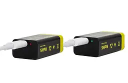 Акумулятор Крона 850mAh 9v USB (Чорний) - мініатюра 2