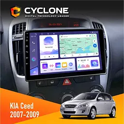 Штатна магнітола KIA Ceed 2007-2009 Cyclone C9-011 4x64, DSP Cyclone (НФ-00007034)