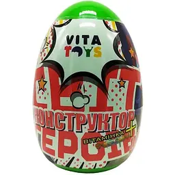 Конструктор у яйці Vita Toys Герої VTK 0074 100 деталей