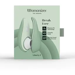 Вакуумний стимулятор Womanizer Liberty 2 Sage - мініатюра 10