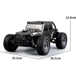 Машинка на радіокеруванні JJRC Q132-C All-wheel Drive SUV Black [119075] - мініатюра 3
