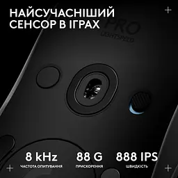 Мишка Logitech G Pro 2 Lightspeed Wireless White (910-007302) - мініатюра 4