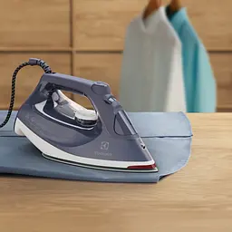 Праска Electrolux 2400Вт, 330мл, паровий удар 160гр, керамічна підошва, сіро-білий teh0016222 - мініатюра 3