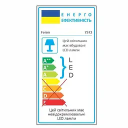 Свiтильник точковий Feron 7572 під лампу з підсвіткою прозорий (28859) - мініатюра 3