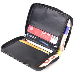 Шкіряний гаманець Canpellini 10,8х8,5х2 см acs0025071 - мініатюра 6