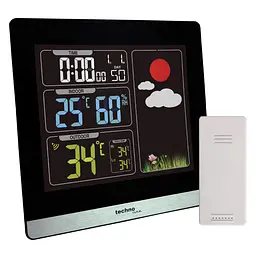 Метеостанція Technoline WS6448 Black (WS6448) - мініатюра 1