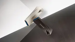 Накопичувач 512GB USB 3.1 Type-A Bar Plus Срібний Samsung teh0025097 - мініатюра 3