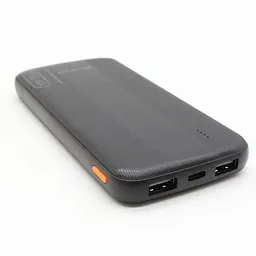 Повербанк AWEI P20K 10000mah 2.4A Чорний, портативна зарядка для телефона, зовнішній акумулятор power bank - мініатюра 2