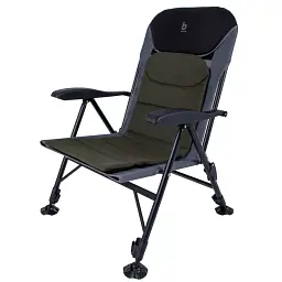 Крісло розкладне Bo-Camp Pike Black/Grey/Green (1204110) - мініатюра 2
