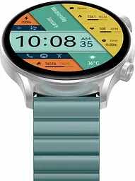 Смарт-годинник Kieslect Smart Calling Watch Kr Pro Ltd Silver - мініатюра 3