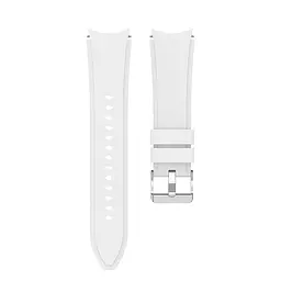 Силіконовий ремінець Galaxy Classic Watchbands для Samsung Galaxy Watch 4 Classic 46mm - білий розмір L ширина кріплення 20мм (WB00S4GALAXYCLASSIC6) - мініатюра 3