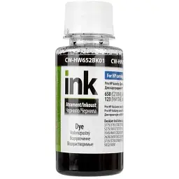 Чорнило ColorWay HP 650/652/123 (Black) (ColorWay-HW652BK01) 100мл (CW-HW652BK01)