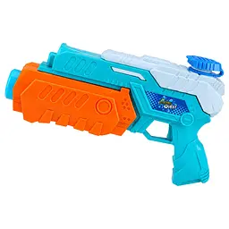 Дитячий водяний пістолет Aqua Quest DHOWG10294(Turquoise-Orange) пластик, 22 см
