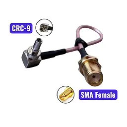 Антенний адаптер (pigtail) SMA Female – CRC-9