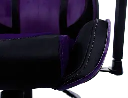 Геймерське крісло GT Racer чорне з фіолетовим (X-2645 Black/Violet) - мініатюра 10