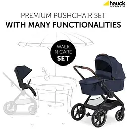 Універсальна коляска 2 в 1 Hauck Walk N Care Dark Navy Blue, темно-синя (16545-4) - мініатюра 11