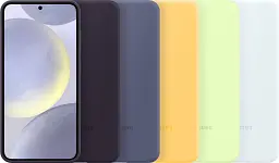 Чохол-накладка Samsung Silicone Case для Samsung Galaxy S24 SM-S921 Violet (EF-PS921TVEGWW) - мініатюра 5