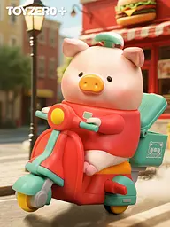 Колекційна фігурка 10/10 Toys Lulu The Piggy Серія Burger Express Movable Series (Blind Box) 10_10 Art.Lulu1310 - мініатюра 4
