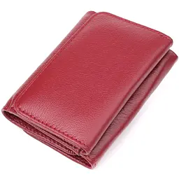 Компактний жіночий гаманець із натуральної шкіри ST Leather 23073 бордовий - мініатюра 2