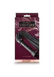 Флогер NS Novelties Bondage Couture 32 см чорний - мініатюра 3