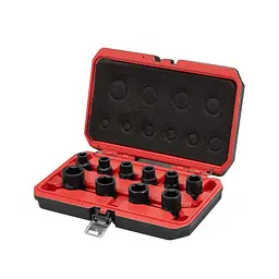 Набір ударних головок 1/2", 10 од., 10-24 мм, Cr-Mo, STORM INTERTOOL ET-8503
