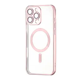 Чохол Ductil Metallic Edge with MagSafe (Protected Camera & Lens) iPhone 16 Pro Max Pink