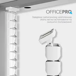 Органайзер для кабелю OfficePro White (CM800W) - мініатюра 7
