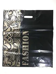 Пакет із прорубною ручкою поліетиленовий розмір 45х53 "Fashion" 50 шт/уп. - мініатюра 3